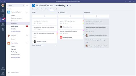 It's built into microsoft 365 groups, so each outlook group, teams team, and microsoft to do replaced wunderlist—an app that microsoft acquired—and has worked its way in to replacing the tasks section of outlook, which is. Our Vision for Planner in Microsoft Teams - Microsoft Tech ...