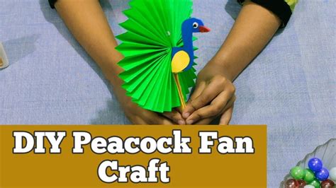 How To Make Paper Peacock Fan Diy Paper Peacock Origami Peacock