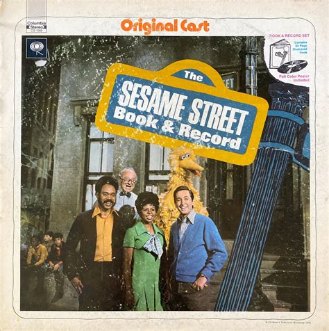 The Sesame Street Book And Record Etsy