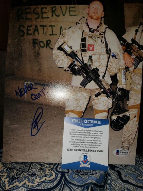 Robert ONeill Signed Navy SEAL Team 6 DEVGRU Mission Watch Osama Bin