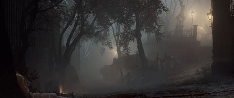 Wallpaper Vampyr Video Game Art Gothic Dark Mist London City