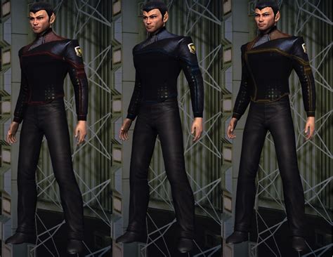 Federation Romulan Fleet Uniforms