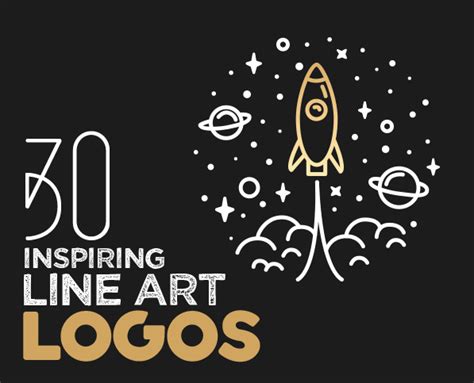 30 New Modern Line Art Logo Designs For Inspiration Logos Graphic