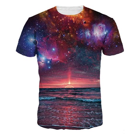 buy 3d men t shirts tops space galaxy t shirt men women harajuku hip hop brand