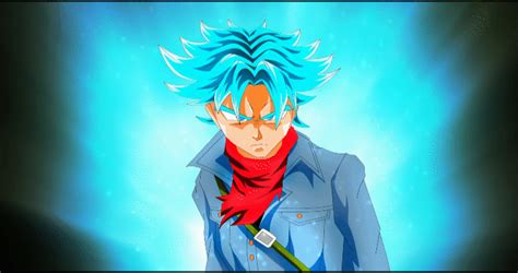 In his new transformation, super saiyan god trunks is able to reclaim and recharge his signature key sword and use it to defeat mechikabura, sealing the demon king away in the eternal labyrinth and. Trunks Super Saiyan Blue by SuperhedgehogTX on DeviantArt