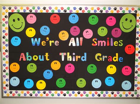 Third Grade Welcomes You Preschool Bulletin Boards Welcome Sign