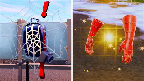 Fortnite Spider Man Web Shooters
