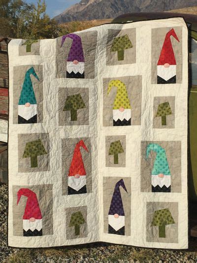 A Tale Of Two Gnomes Quilt Pattern Patchwork Quilt Patterns