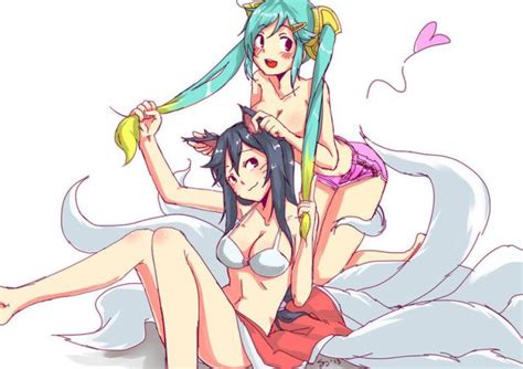 Sona And Ahri League Of Legends Pictures Sorted By Rating Luscious
