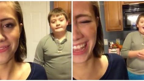 Sister Films Younger Brothers Shocked Reaction To Her Letting One Rip