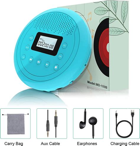 Buy Cd Player Portable Monodeal Rechargeable Portable Cd Player With