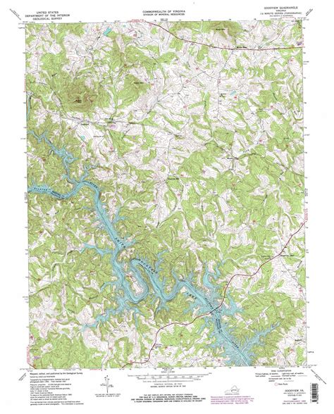 goodview topographic map 1 24 000 scale virginia