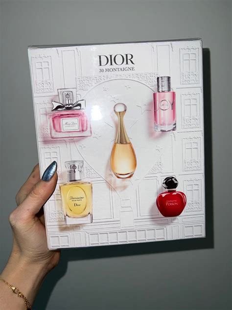 Christian Dior 30 Montaigne Perfume Set 5pc Miniature Perfume T Set