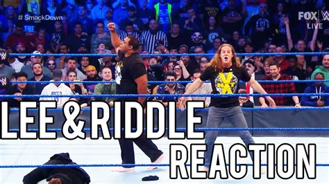 Keith Lee And Matt Riddle Debut On Smackdown On Fox Youtube