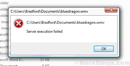 Fix Windows Media Player Server Execution Failed In Windows