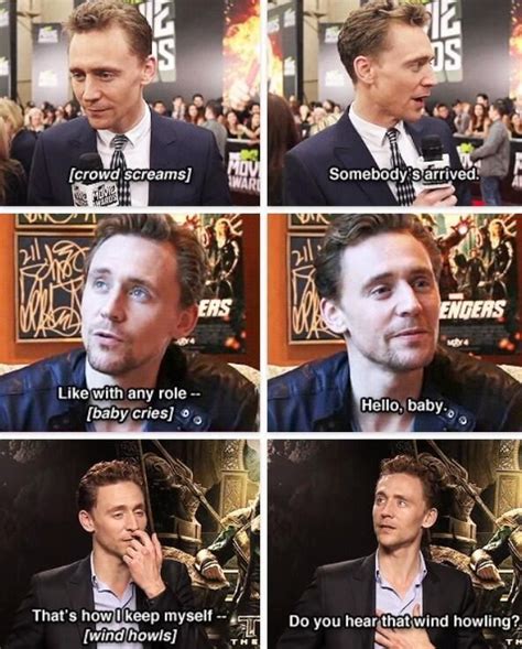 Tom Hiddleston Yes Funnypictures Tomhiddleston Tom