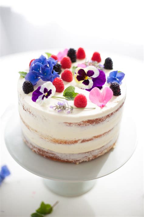 From texas sheet cake recipes to elaborately decorated and towering confections, there are dozens of delightful directions to take when designing your most celebratory decadent dessert. Fresh Flower Cake: How To Make A Naked Cake - Coco Cake Land