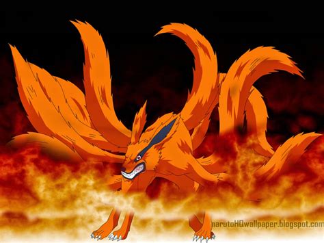 Kurama Kyuubi Nine Tailed Demon Fox Naruto Shippuden