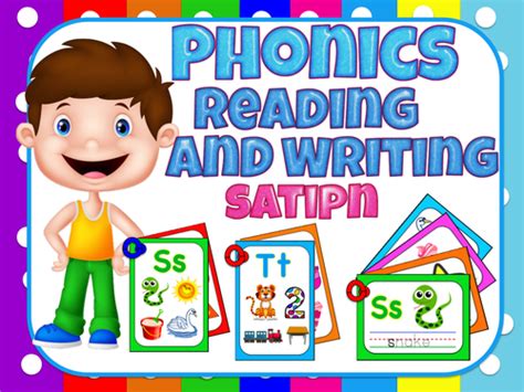 Phonics Reading And Writing For Centers Satipn Teaching Resources