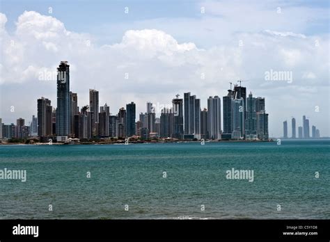 Panama City View On Downtown High Rise Buildings Stock Photo Alamy
