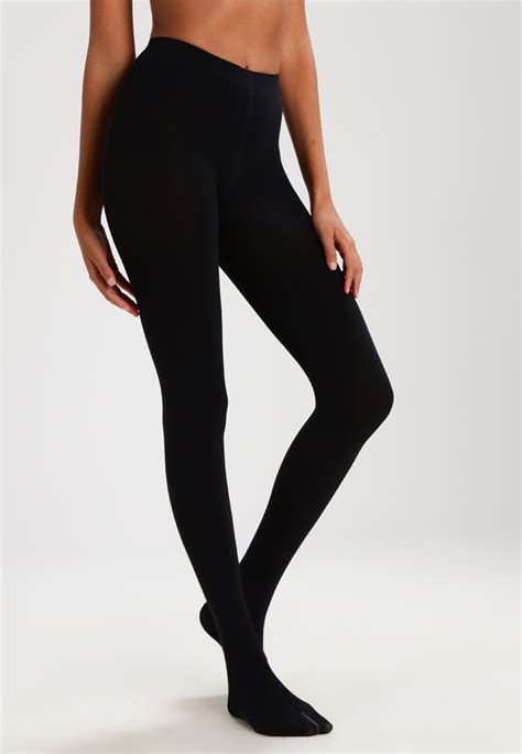 Change up your hosiery options with these footless tights designed with a soft, sensitive waistband for utmost comfort and unrestricted freedom of movement. Falke PURE MATT 100 DEN TIGHTS - Strumpfhose - black ...