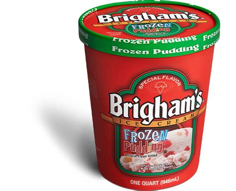 Limited Edition Frozen Pudding Brighams Ice Cream
