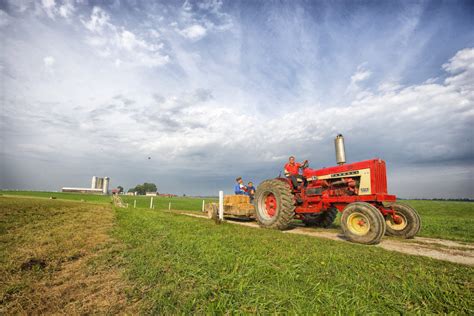 Free Images Landscape Nature Sky Road Tractor Farm Countryside