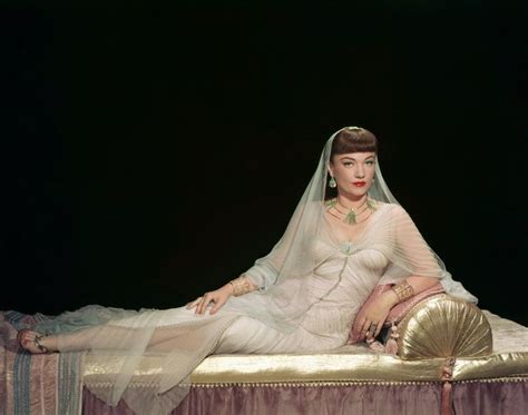 Ann Baxter As Nefertari In The Ten Commandments Paramount