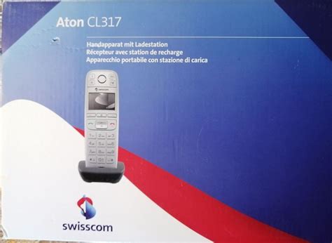 Dieses sind einprägsame nummern, die bei kunden schnell einen unvergesslichen und souveränen eindruck hinterlassen können. Telefon SWISSCOM Aton CL317 | Kaufen auf Ricardo