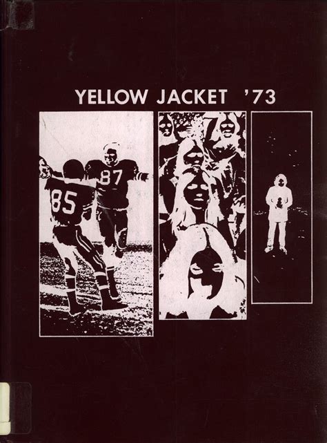 The Yellow Jacket Yearbook Of Thomas Jefferson High School 1973 The