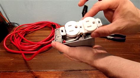 How To Make Extension Cord Outlet Youtube
