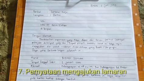 Berikut adalah contoh isi surat lamaran kerja tulis tangan: Kertas Folio Contoh Surat Lamaran Kerja Umum Tulis Tangan 2020 / Contoh Surat Lamaran Kerja Yang ...
