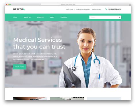 Health - Free Medical Clinic Website Template 2020 - Colorlib