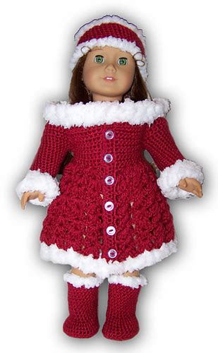 ravelry american girl or 18 doll holiday outfit pattern by danielle bonacquisti