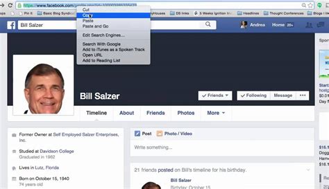 Click settings and privacy 4. How to find your Facebook profile link and set your FB ...