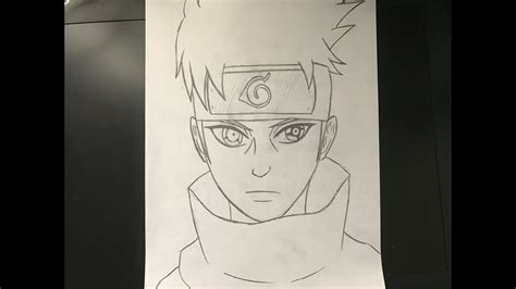 How To Draw Shisui Uchiha From Naruto Shippuden Htd Youtube