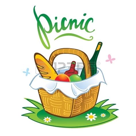 Picknick Clipart Picnic Basket Clipart Picnic Area Summer Picnic My