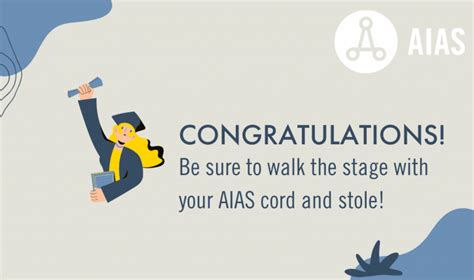 Order Your Graduation Cord And Stole Today Aias