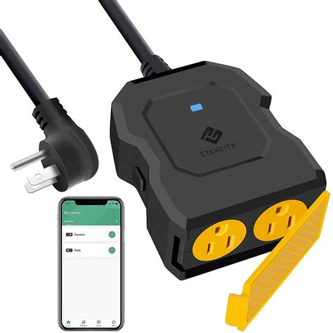 Etekcity Smart Outdoor Wifi Outlet Plug 15a