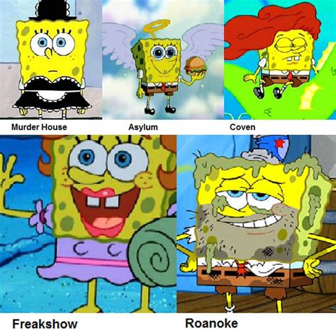 American Horror Story Has Sparked A Hilarious New Spongebob Meme Mtv