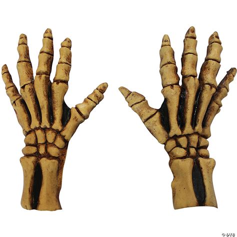 Skeleton Hands Adult Gloves Halloween Express