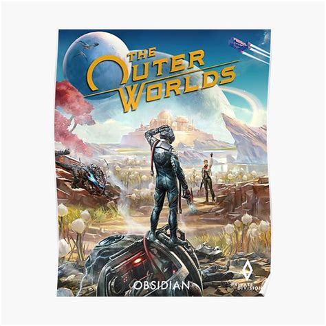 The Outer Worlds Poster For Sale By Lilipvf Redbubble