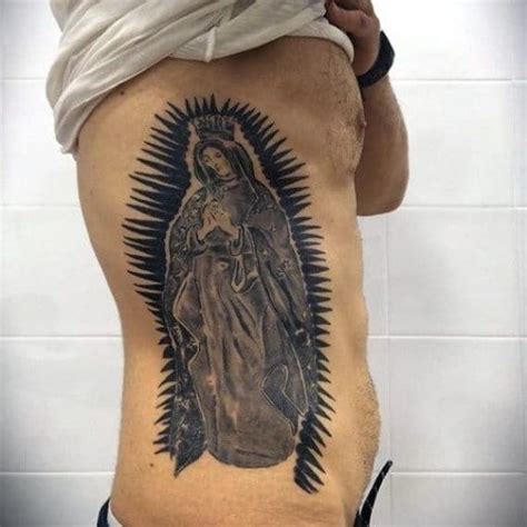 50 Guadalupe Tattoo Designs For Men Blessed Virgin Mary Tattoo