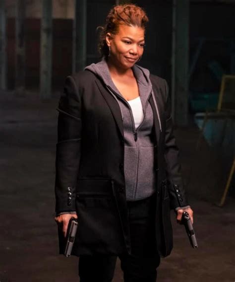 The Equalizer S02 Queen Latifah Plaid Wool Jacket William Jacket