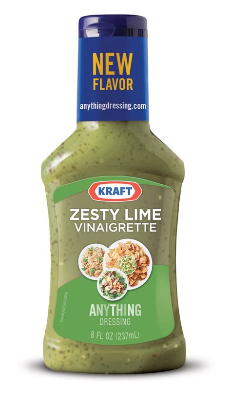 Basic vinaigrette (use canola or corn oil and cider vinegar). Kraft Anything Dressings - Bite of the Best