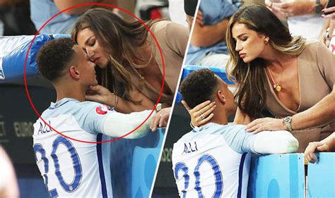 Deli Alli Spotted With New Girlfriend At England V Iceland Match