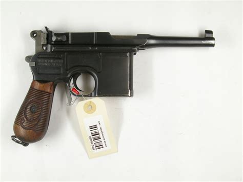 Pistol 9 Mm Mauser C96 Bolo Forsvarets Museer Digitaltmuseum