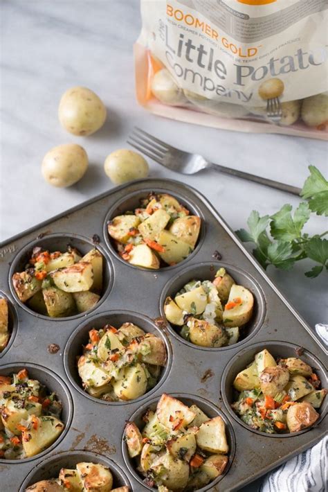 Muffin Tin Christmas Potatoes My Kitchen Love Holiday Recipes Side