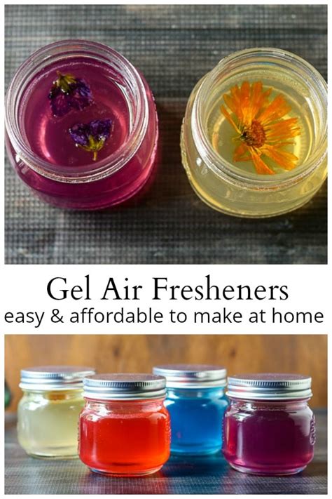 Homemade Air Fresheners Made With Gelatin And Fragrance Oils Hearth