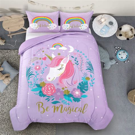 Best Unicorn Bedding Comforter Full Your Home Life